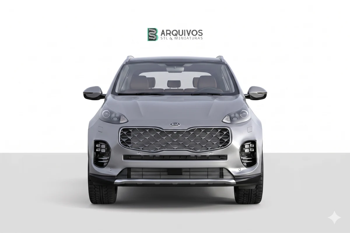 Modelo 3D STL - Kia Sportage 2020 — foto 5